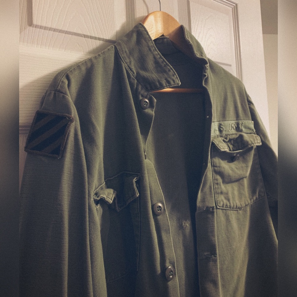 Vintage Military Shirt size Small/Medium